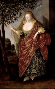 Portrait of a Lady, Called Elizabeth, Lady Tanfield by Unbekannt Unbekannt